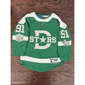 Dallas Stars Winter Classic 2020 Unisex Youth Jersey S/M Tyler Seguin 91